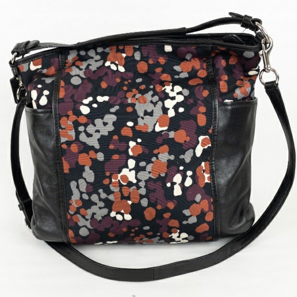 Coach Park Splatter Print Convertible Bag - Picture 4 of 13